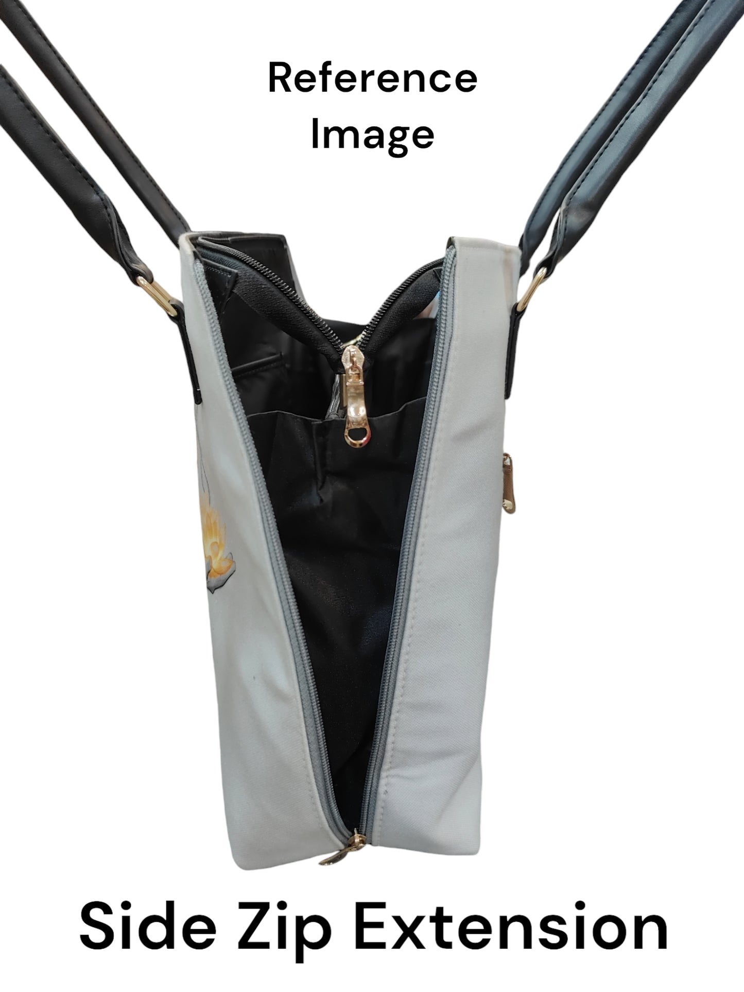 The Side Zipper Tote