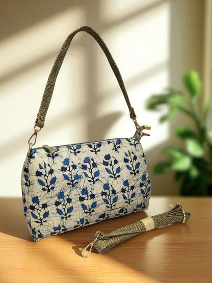 The Tussar Handbag Cum Sling