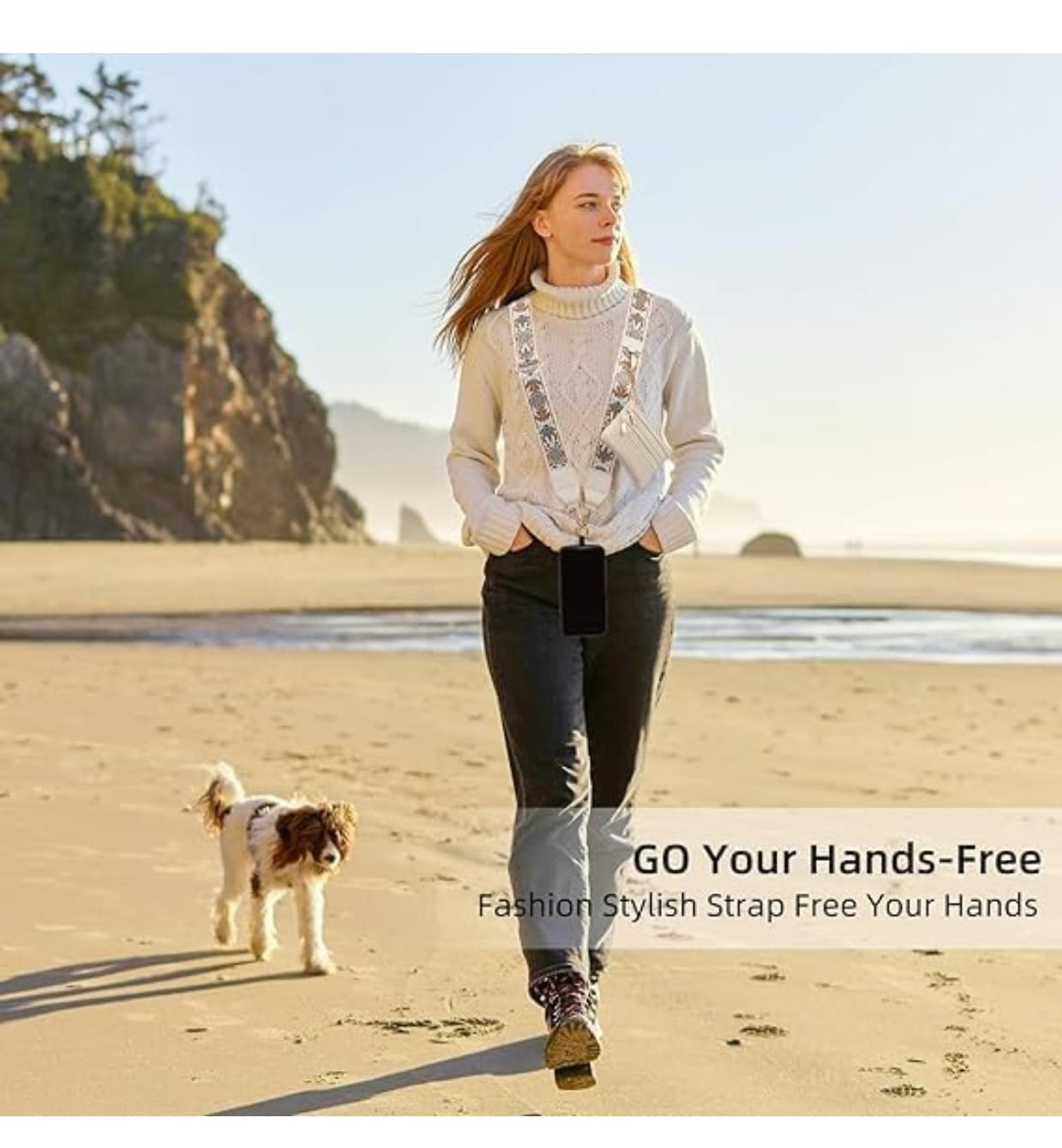 The " Sharron " Straps - Clipped Mobile Straps