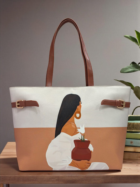 The Side Buckle Tote