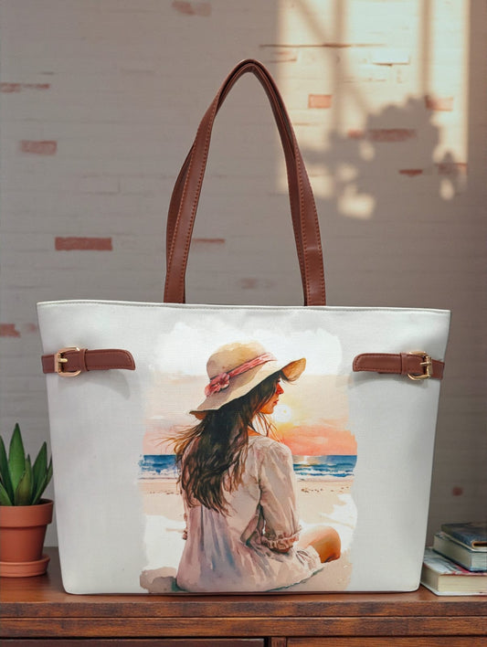 The Side Buckle Tote