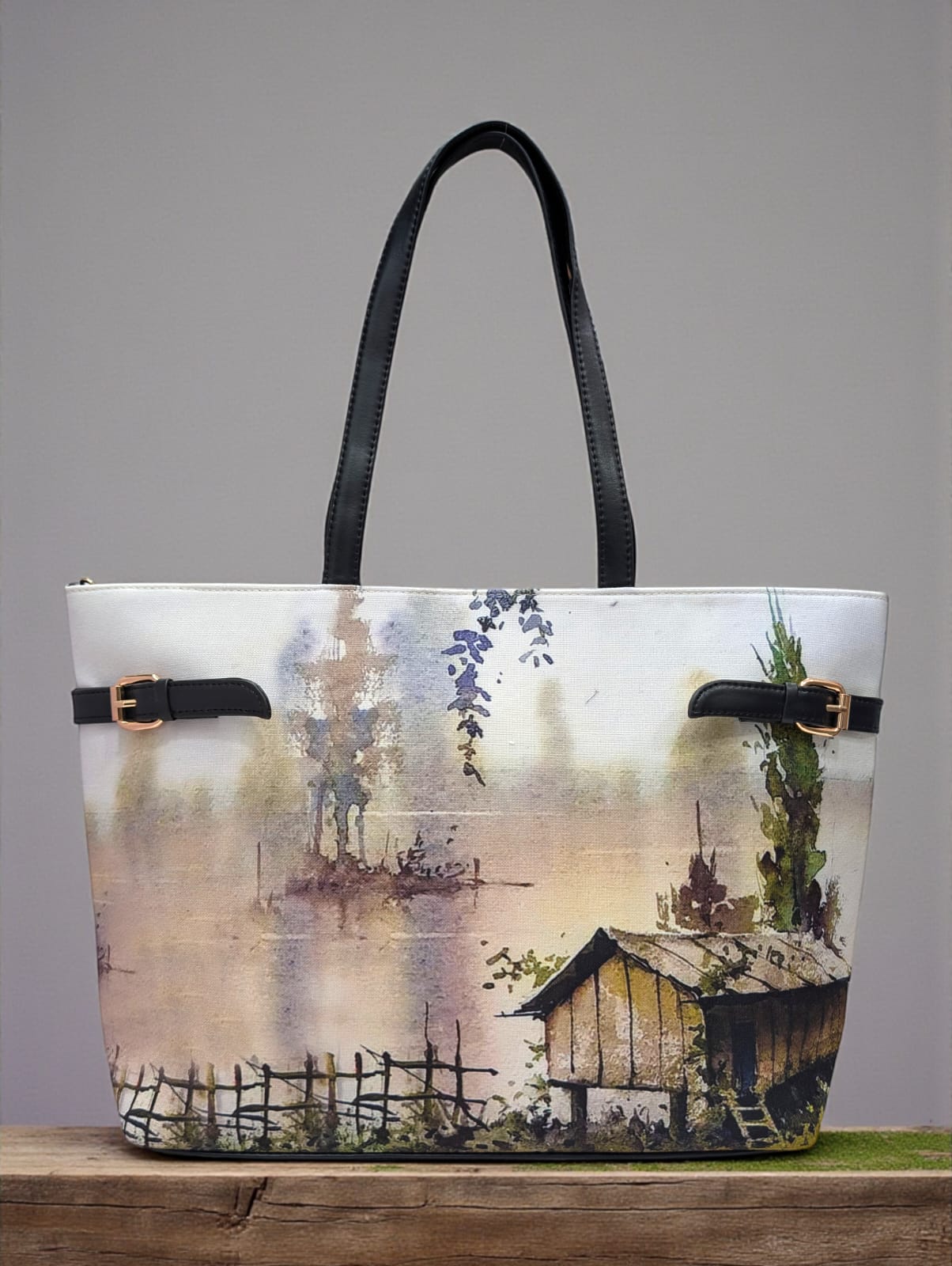 The Side Buckle Tote