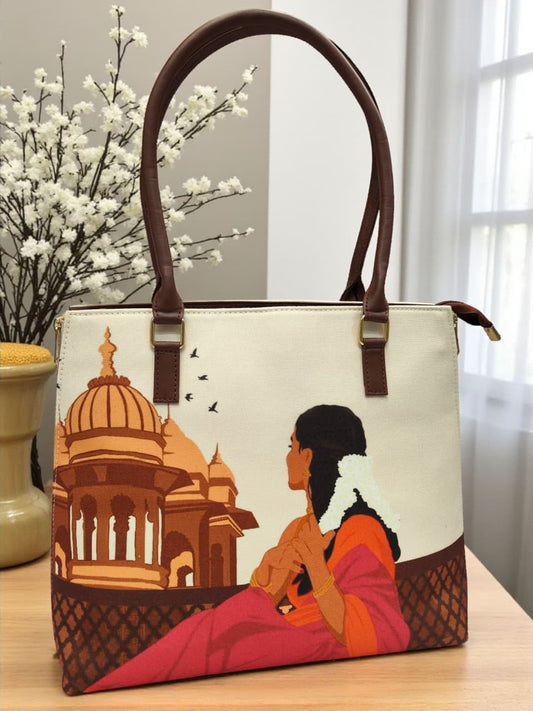 The Side Zipper Tote