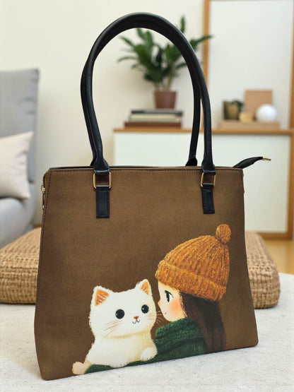 The Side Zipper Tote