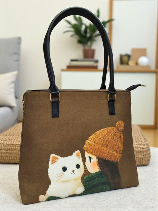 The Side Zipper Tote