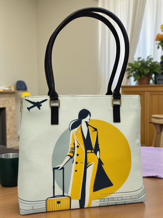 The Side Zipper Tote