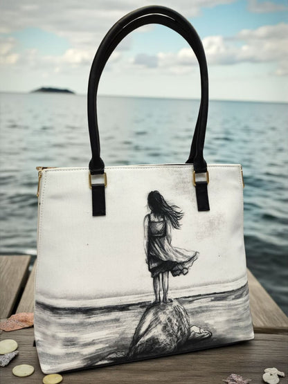 The Side Zipper Tote