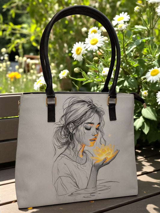 The Side Zipper Tote