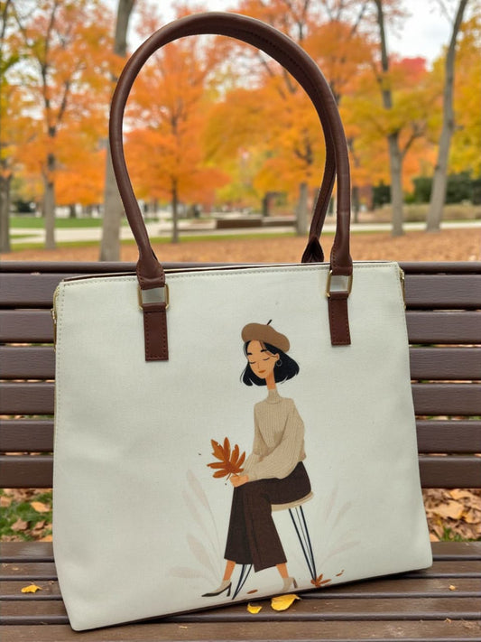 The Side Zipper Tote