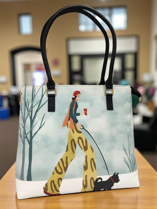 The Side Zipper Tote