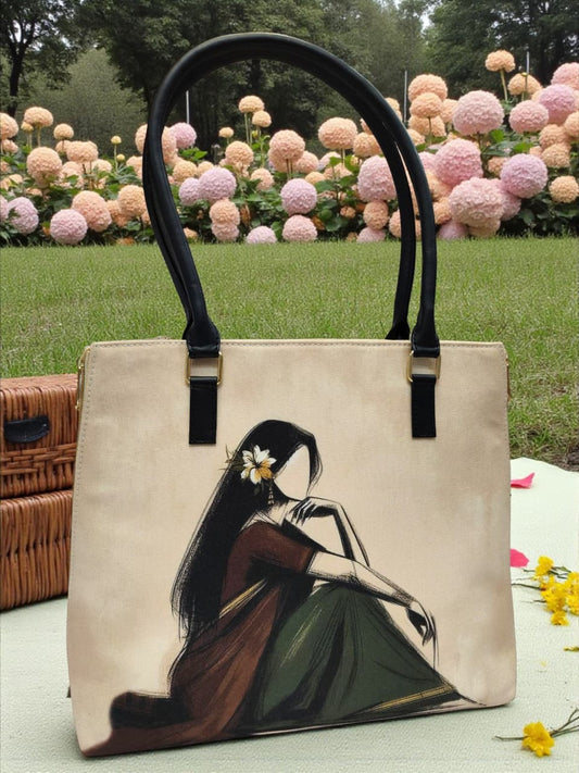 The Side Zipper Tote