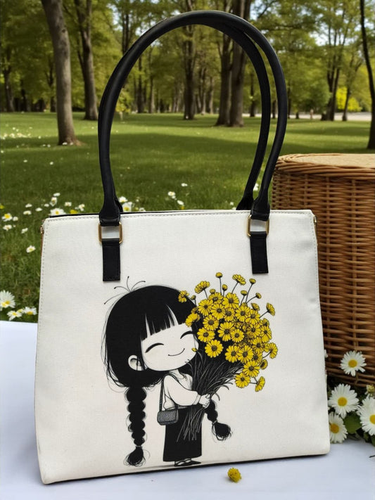 The Side Zipper Tote