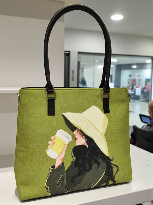 The Side Zipper Tote