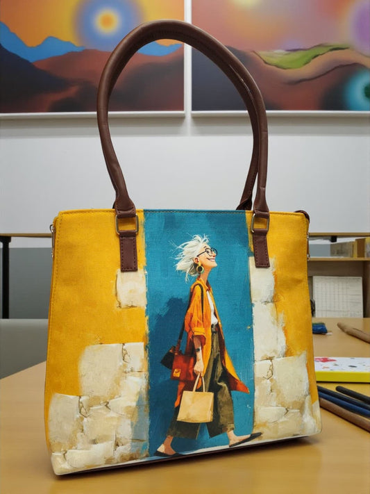 The Side Zipper Tote