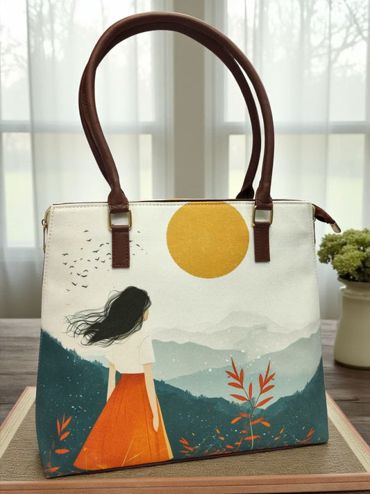 The Side Zipper Tote