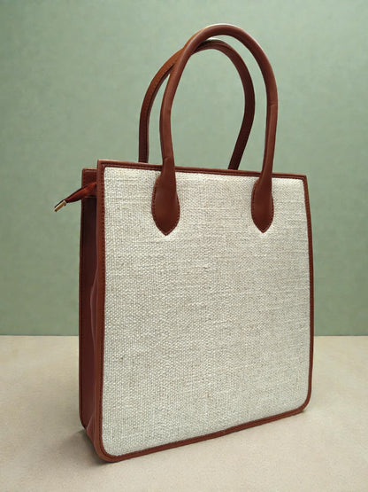 The Verti-Box Tote - Jute