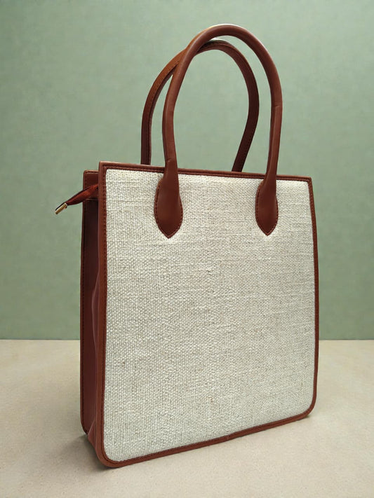 The Verti-Box Tote - Jute