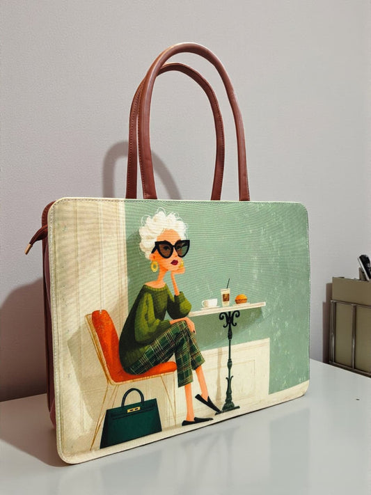 The Curve Laptop Tote