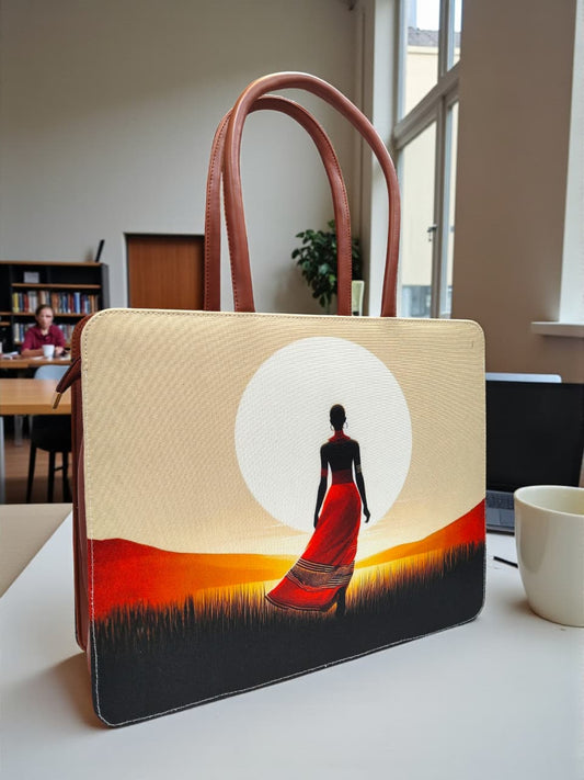 The Curve Laptop Tote