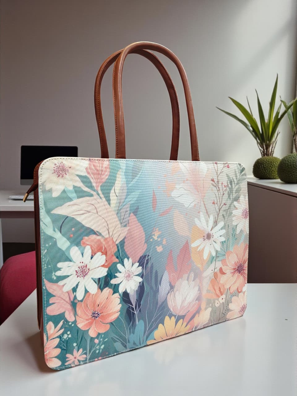 The Curve Laptop Tote