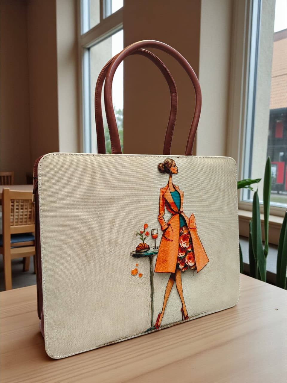 The Curve Laptop Tote