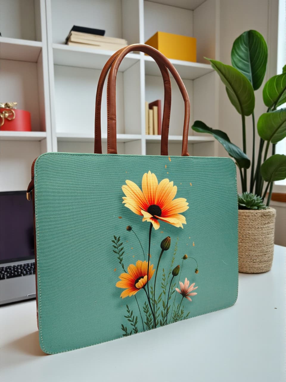 The Curve Laptop Tote