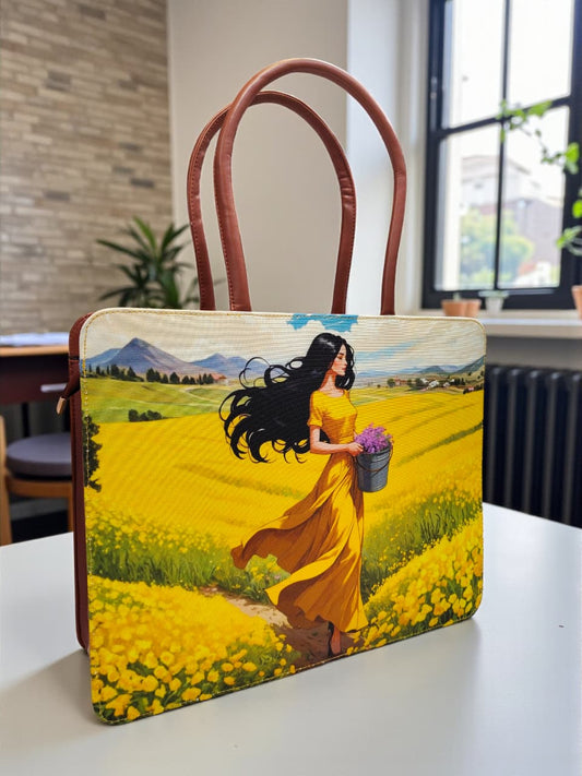 The Curve Laptop Tote