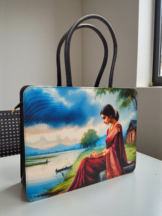 The Curve Laptop Tote