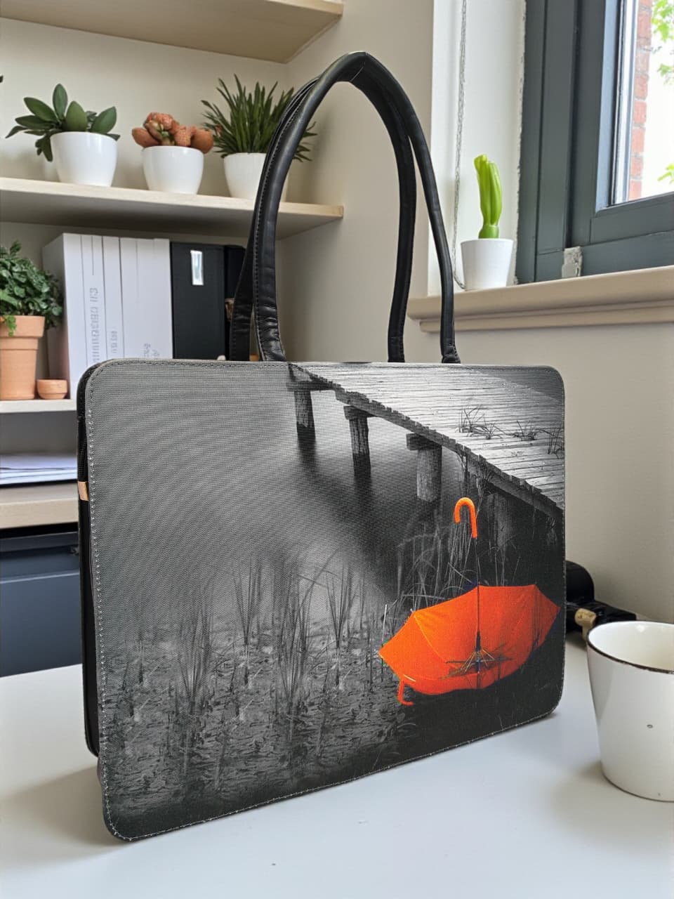 The Curve Laptop Tote