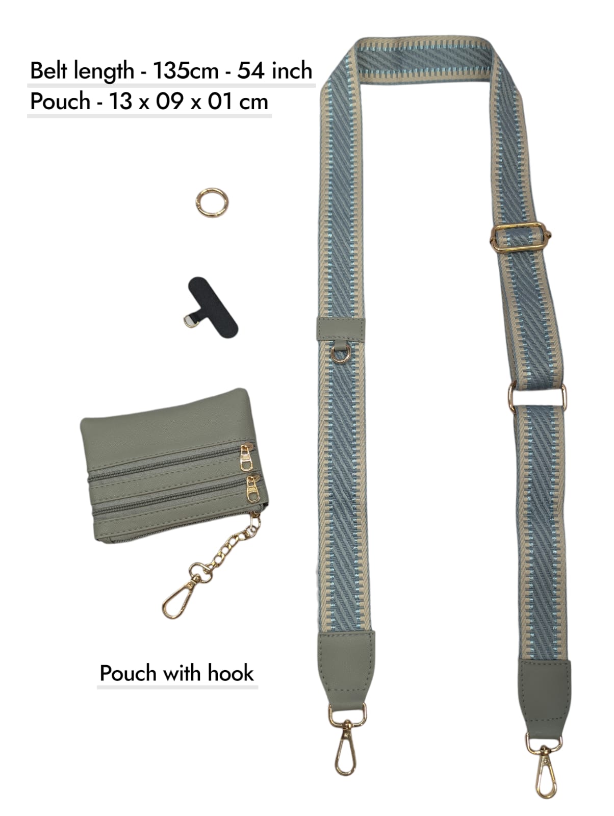 The " Sharron " Straps - Clipped Mobile Straps