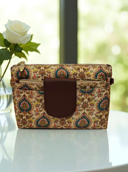 Tussar Small Pouch Cum Sling