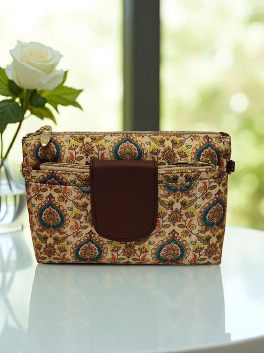 Tussar Small Pouch Cum Sling