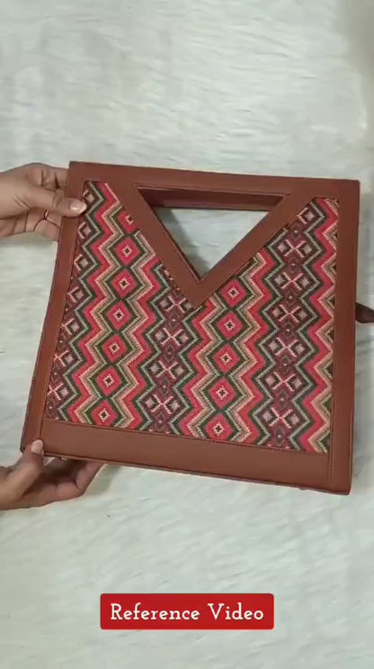 The V-Cut Satchel