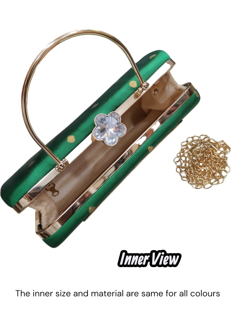 The MorPaakhi Clutch - Design 02 ( Red )