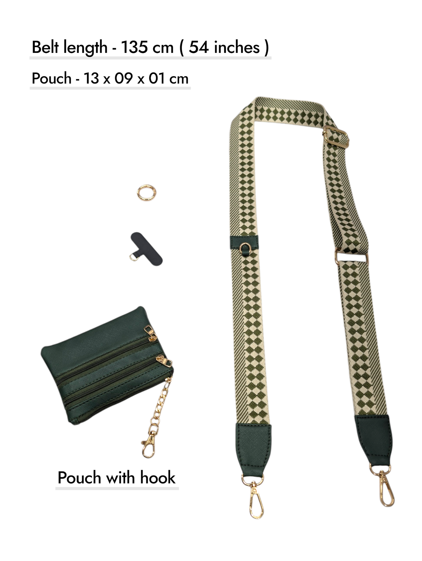 The " Sharron " Straps - Clipped Mobile Straps