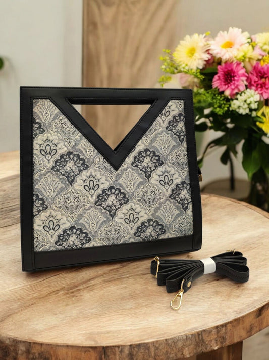 The V-Cut Satchel