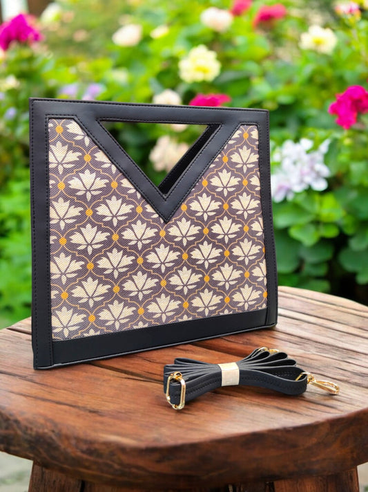 The V-Cut Satchel