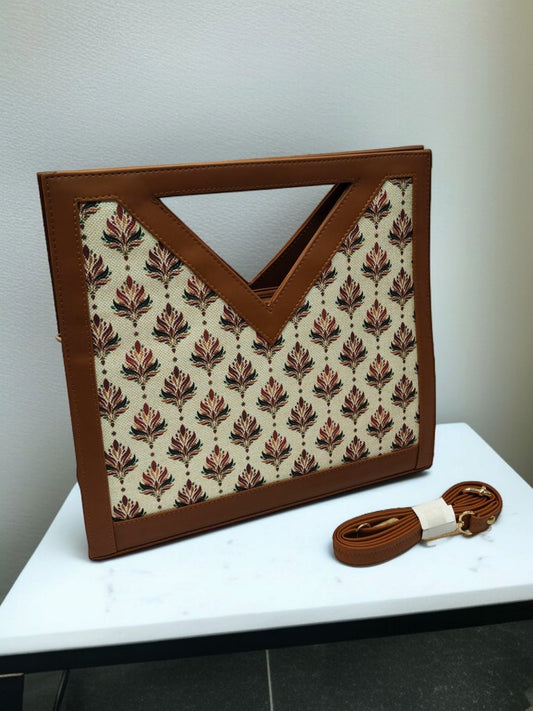The V-Cut Satchel