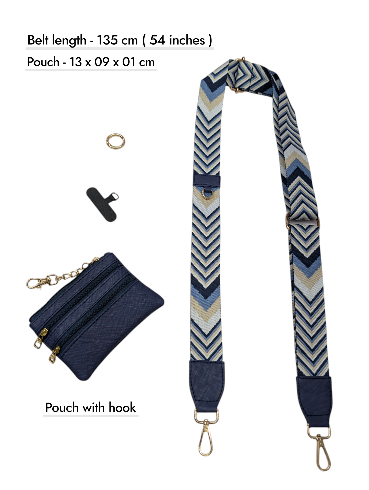 The " Sharron " Straps - Clipped Mobile Straps