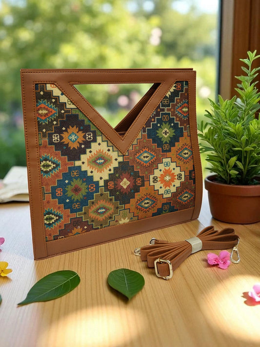 The V-Cut Satchel