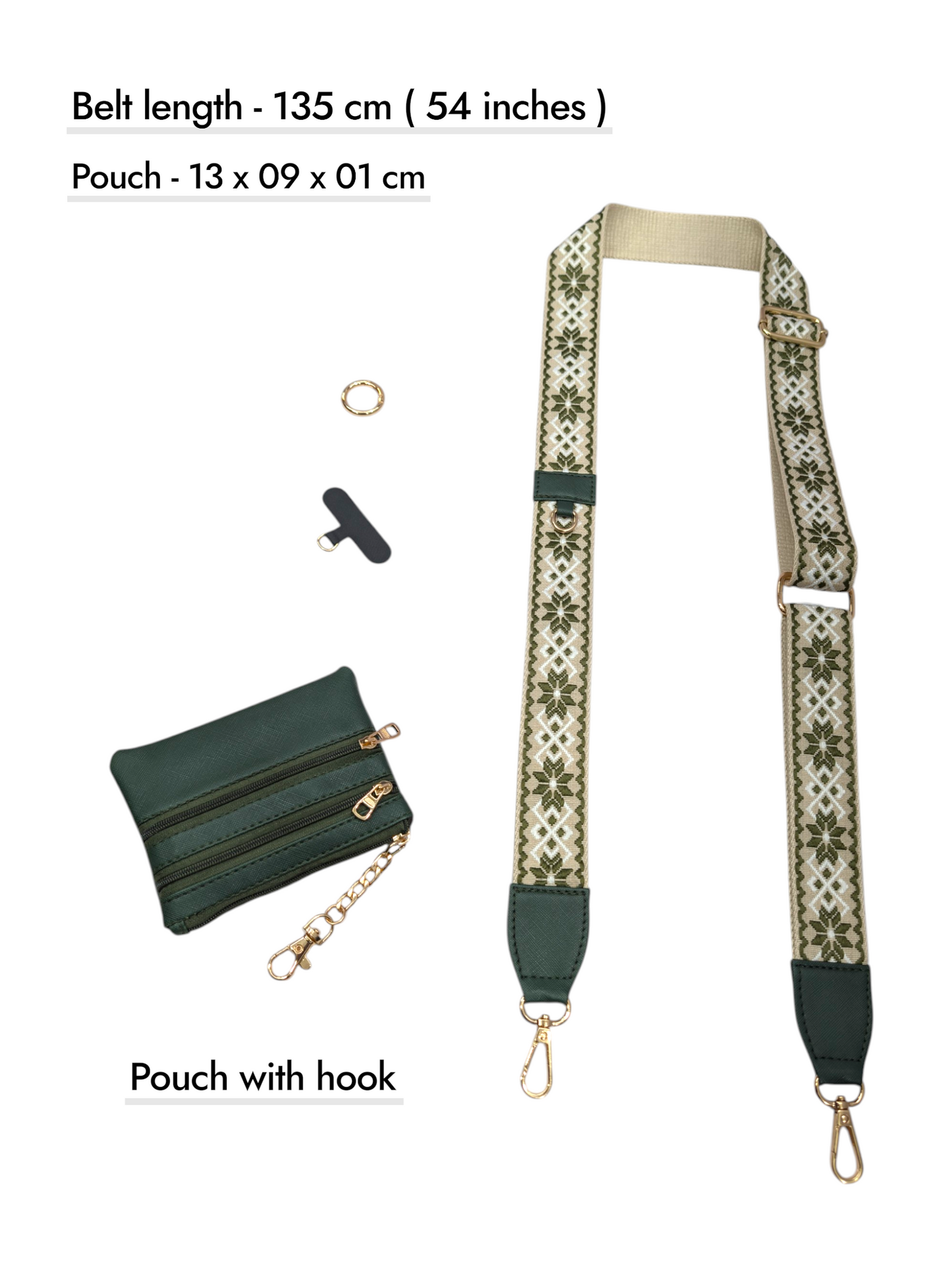The " Sharron " Straps - Clipped Mobile Straps