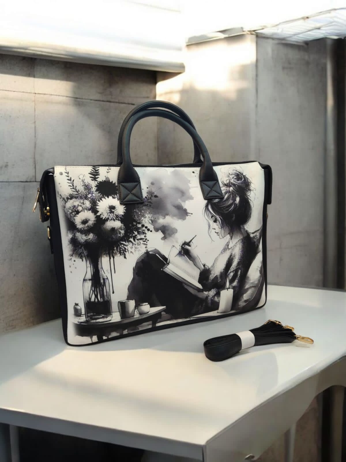 The " Charlie " Laptop Totes