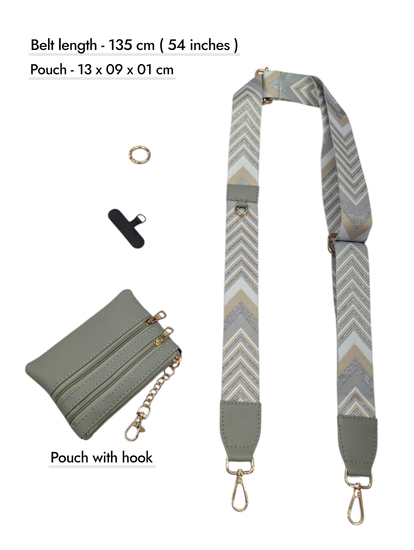 The " Sharron " Straps - Clipped Mobile Straps