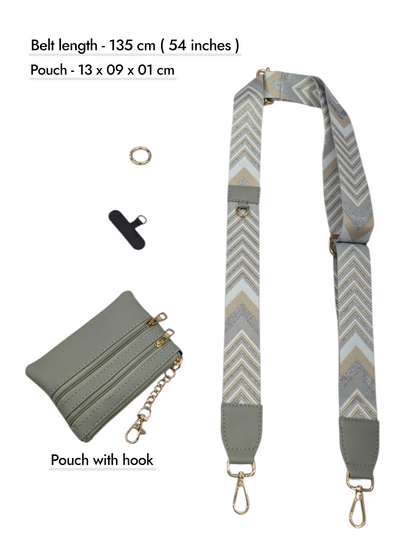 The " Sharron " Straps - Clipped Mobile Straps