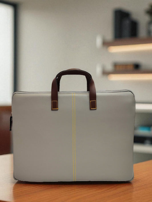 The Unisex Laptop Bags - Light Grey