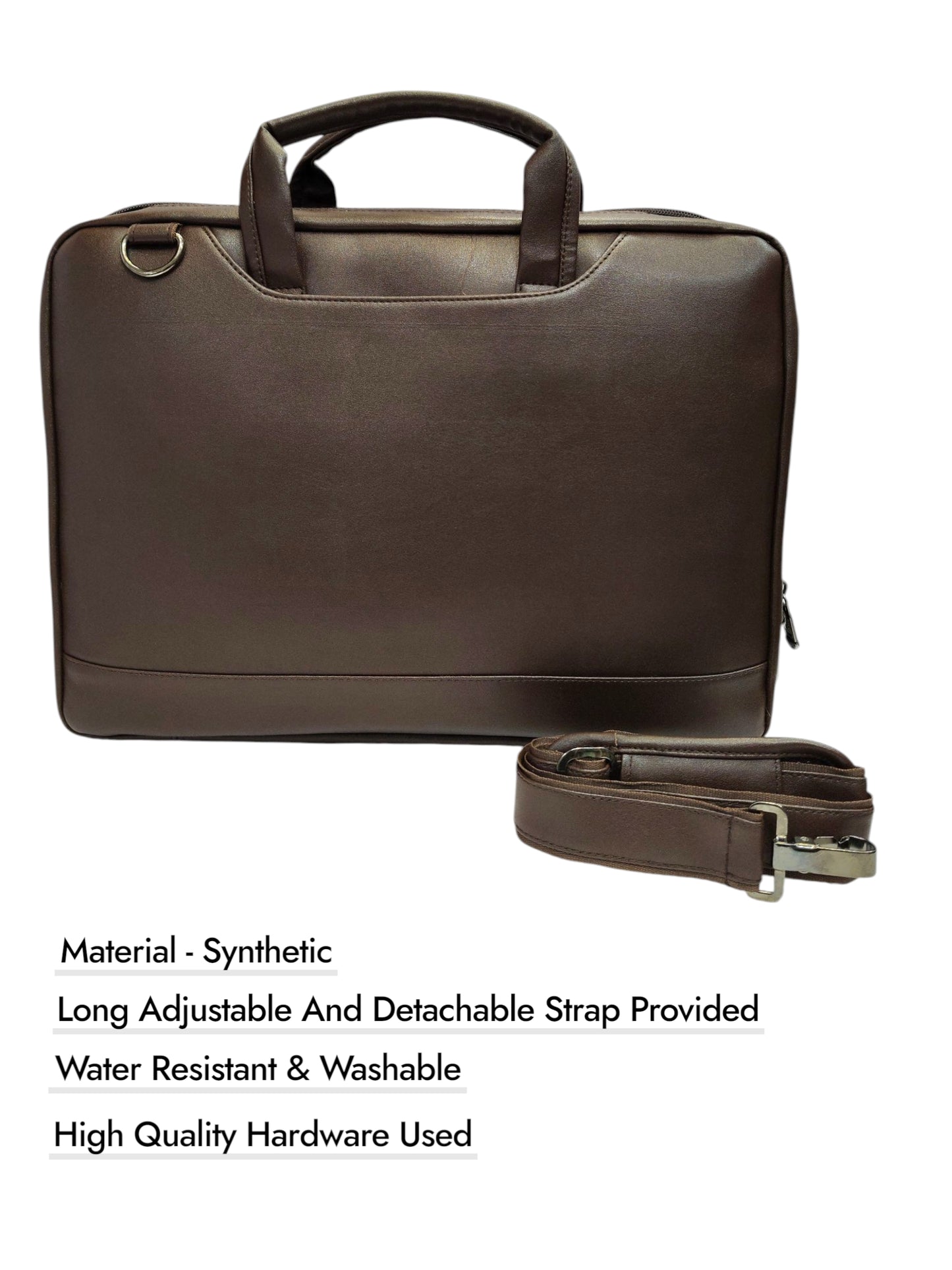Office Bag - FC 823- For 16" (sleek) - BROWN
