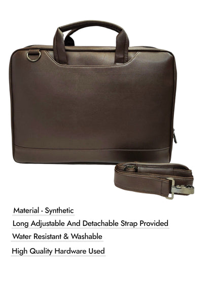 Office Bag - FC 823- For 16" (sleek) - BROWN