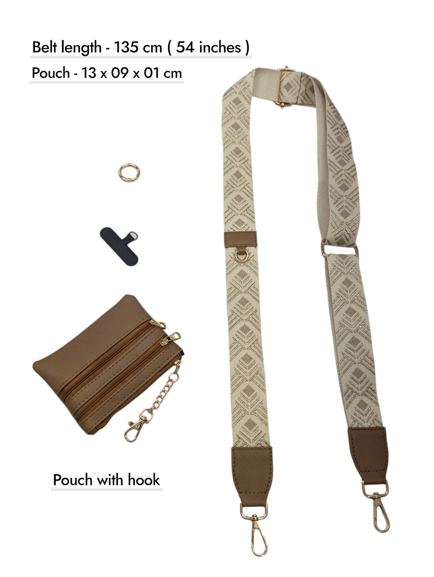 The " Sharron " Straps - Clipped Mobile Straps