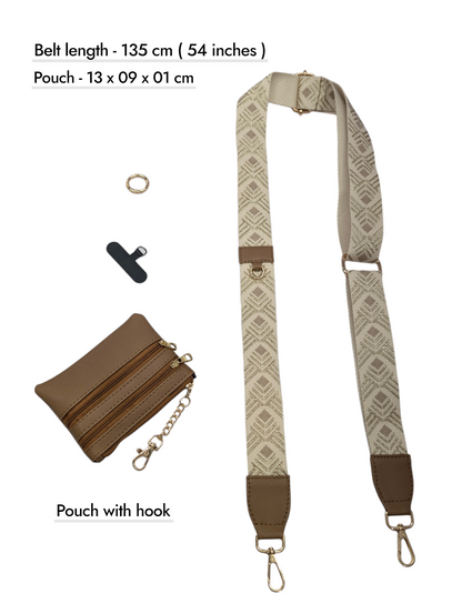 The " Sharron " Straps - Clipped Mobile Straps