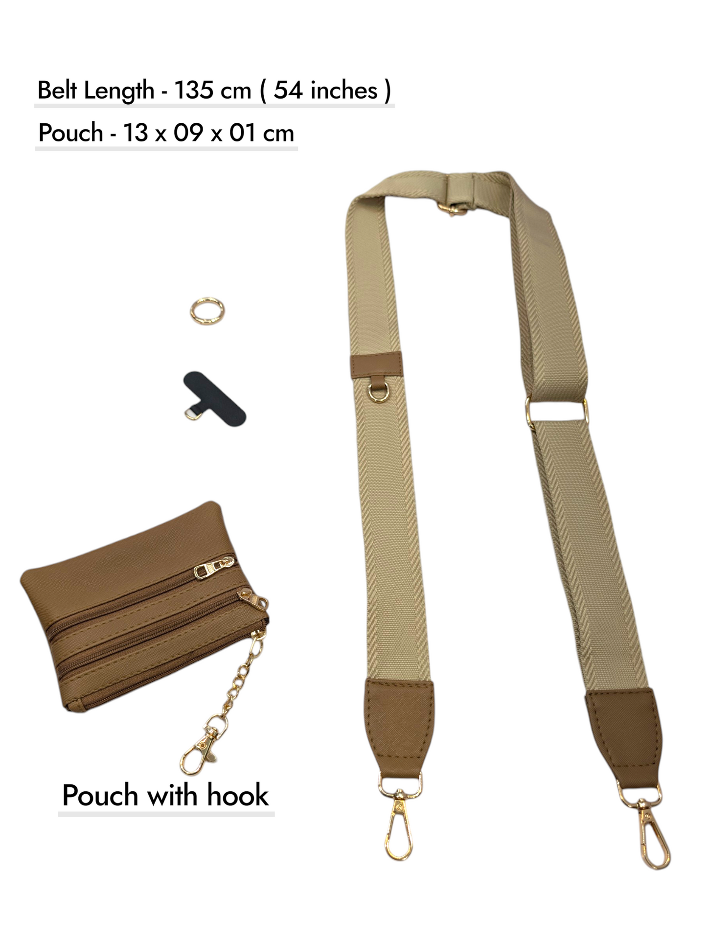 The " Sharron " Straps - Clipped Mobile Straps